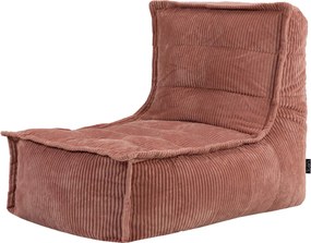 Dolce Zitzak Stoel Cord Lounger - Lichtroze