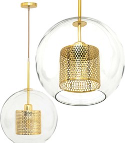 Hanglamp goud loft APP556-1CP 30cm
