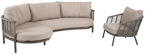 Taste by 4 Seasons Puglia chaise loungebank terre Loungebank   bruin weerbestendig