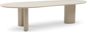 Dining Tuintafel  300 x 120 cm Taupe Weave