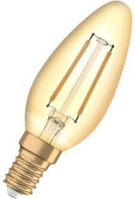 Osram Vintage 1906 LED-lamp - E14 - 5W - 120LM 4058075293205