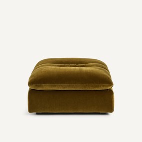 Modulaire fluwelen voetensteun, GIULIANO