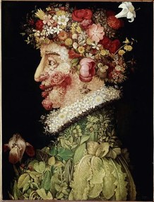 Kunstreproductie Spring, Arcimboldo, Giuseppe