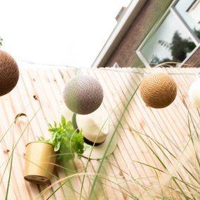Cotton Ball Lights Outdoor lichtslinger - Starter Kit - Caramelo
