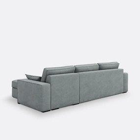 Hoekbank-bed, polyester, mousse Cécilia