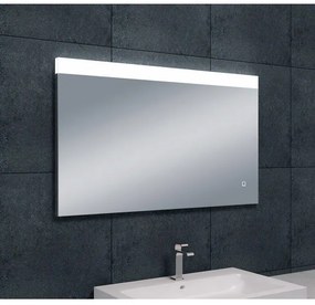 Wiesbaden Single spiegel rechthoek met LED, dimbaar en spiegelverwarming 100 x 60 cm 38.3786