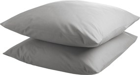 Kussensloop 2 stuks – 100% natuurlijk katoen – 2x 60×70 – taupe