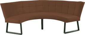 Eetkamerbank - Amsterdam - stof Element donkerbruin 25 - geschikt voor tafel 150 cm