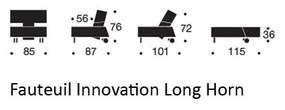 Innovation Living Long Horn D.E.L. Design Fauteuil Op Wielen