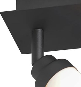 Moderne badkamer spot zwart IP44 - Japie