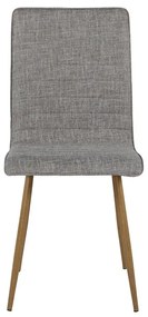 Jörn Eetkamerstoel - Lotta  - Lichtgrijs - Linnen - Jörn