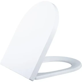 QeramiQ Dely Zitting - softclose - quickrelease - 35mm - mat wit E13/A15 UF seat Glossy_Matt White