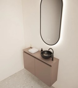 Gliss Design Echo toiletmeubel 80cm latte