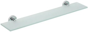 Sapho X-Round glazen planchet 60cm bevestiging achterkant chroom