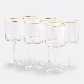 Set van 6 waterglazen, Coblice