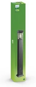 Philips -  Tuinpaal Patio Grijs  Aluminium
