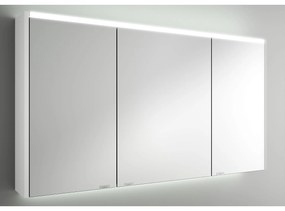 Muebles Ally spiegelkast met verlichting bovenkant 122x66cm wit