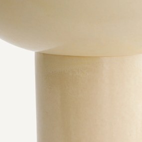 Geglazuurde keramische schaal op voet, SYENA