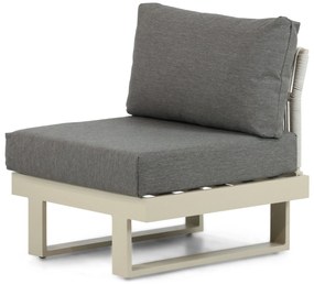 Hoek loungeset 6 personen Aluminium Taupe  Lifestyle Garden Furniture Lorenzo