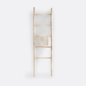 Ladder GHADA 5 spijlen, in onbewerkt wilgenhout