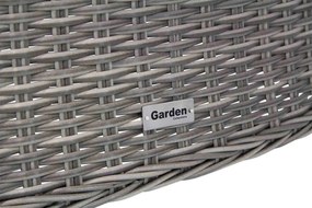 Tuinset 10 personen 400 cm Wicker Grijs Garden Collections Aberdeen/Brighton