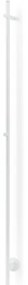 Rosani ONE Elektrische Handdoekradiator 170cm hoog - 30Watt - mat wit SW1126014