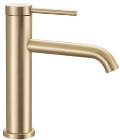 Wastafelkraan Rea Clif Gold Brush Low