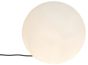 Moderne buitenlamp wit 45 cm IP44 - Nura