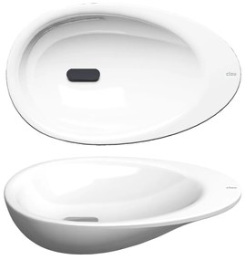 Clou First keramische fontein waskom 36cm wit glans