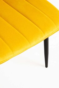 Set 4 Fluwelen Liny Stoelen