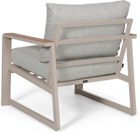 Stoel en Bank Loungeset  Aluminium Zand/Beige  Lifestyle Garden Furniture Sabbia