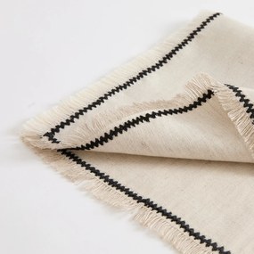 Set van 2 placemats linnen/katoen Menorca