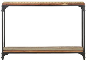vidaXL Wandtafel 110x30x75 cm massief gerecycled hout