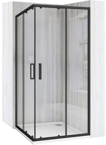 Rea City 80x80 douchewand Black