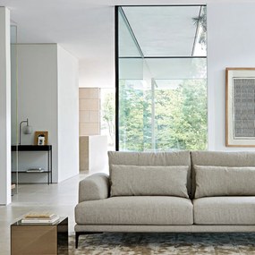 Wandtafel dubbel plateau, staal, used effect, Fébée