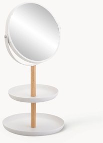 Ronde make-up spiegel Tosca met plateaus en vergroting