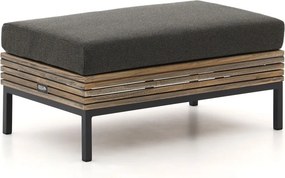 Voetenbank | ROUGH-D | Teakhout | Old Teak Greywash | 89x52,5cm | Kees Smit Tuinmeubelen