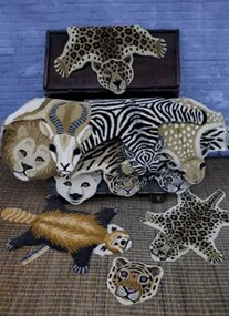 Doing Goods Loony Leopard vloerkleed 150 x 90 cm