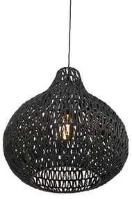 Retro hanglamp zwart 45 cm - Lina Drop