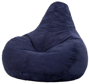 Cloudy Cord Zitzak Stoel - Paars