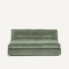 3-zits modulaire zetel in fluweel, GIULIANO