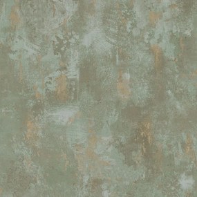 DUTCH WALLCOVERINGS Behang beton groen TP1010