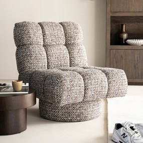 Bubbel Fauteuil Draaibaar Taupe