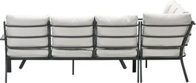 Garden Impressions Senja lounge dining set 3-delig links - desert sand
