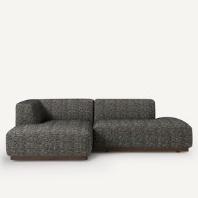 Linkse hoekbank bouclé stof, Jacopo