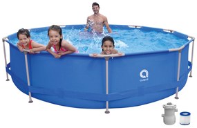 Badstuber Pool frame zwembad met pomp en filter 360cm
