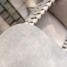 4 Seasons Manolo tuintafel 180x95 cm - latte - ceramic print