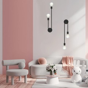 WANDLAMP APP1147-2W zwart
