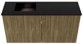 Mondiaz Joya 80cm toiletmeubel dusk met wastafel faye links 1 kraangat urban