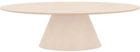 Goossens Eettafel Stone, Ovaal 260 x 120 cm